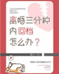 离婚三分钟内回档怎么办
